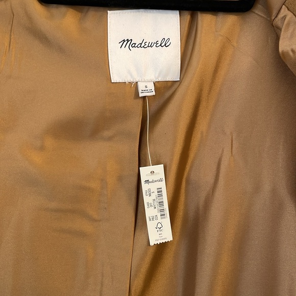 NWT Madewell Lynnford Coat in Insuluxe Fabric - Picture 6 of 11